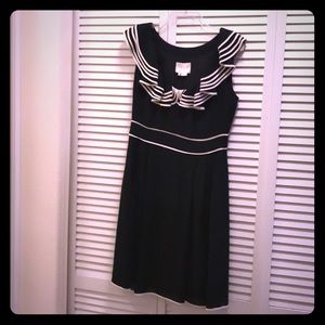 Kate Spade - LBD w/ off white trim